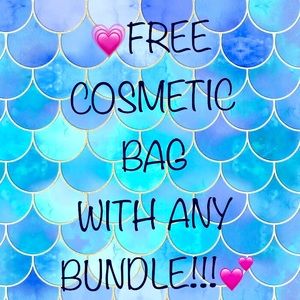 🧜🏻‍♀️FREE COSMETIC BAG WITH ANY BUNDLE🧜🏻‍♀️